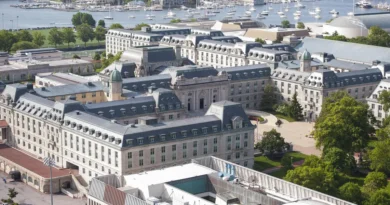 Inside the world's largest college dorm, a Naval Academy building with 4,600 beds and its own ZIP code