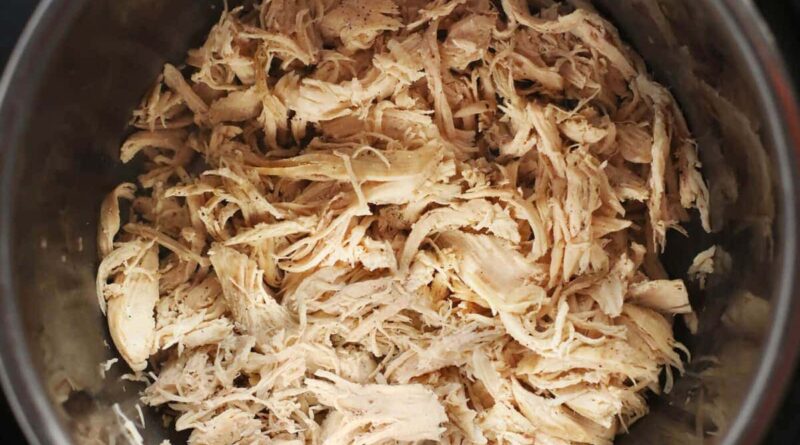 Instant Pot Shredded Chicken (Fresh or Frozen)