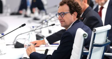 EVIAN-LES-BAINS, FRANCE - JUNE 17: CEO of Anthropic Dario Amodei attends a working lunch with G7 leaders, G7 outreach partners, and global tech CEOs on innovation and AI, during the G7 Summit on June 17, 2026 in Evian-les-Bains, France. Leaders from the Group of 7 (G7) countries convened in Evian, France, near the Swiss border, for their annual summit to discuss challenges to peace and security for Ukraine and Europe, the situation in the Middle East, and other geopolitical issues. (Photo by Anna Moneymaker/Getty Images)