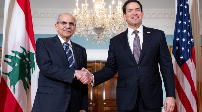 Lebanon PM meets Rubio as Israel talks stall: What to know