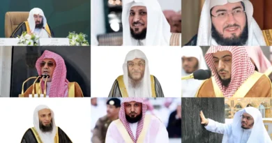 List of Current Imams of Masjid Al Haram