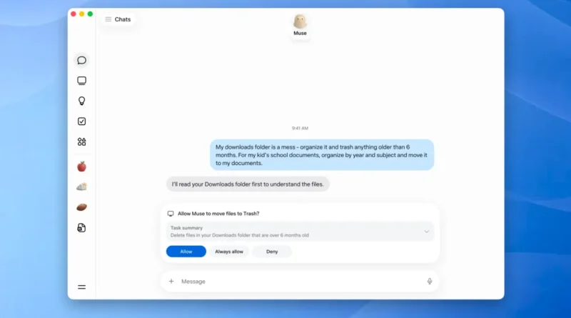 Meta's Muse hits Mac, letting the AI take actions on your computer | TechCrunch
