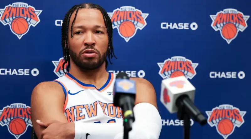 NBA star Jalen Brunson says his friends knew exactly what not to ask of him in high school