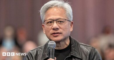 Jensen Huang, chief executive officer of Nvidia Corp., speaks during the 2026 Dreamforce conference in San Francisco, California, US, on Tuesday, 15 September, 2026.