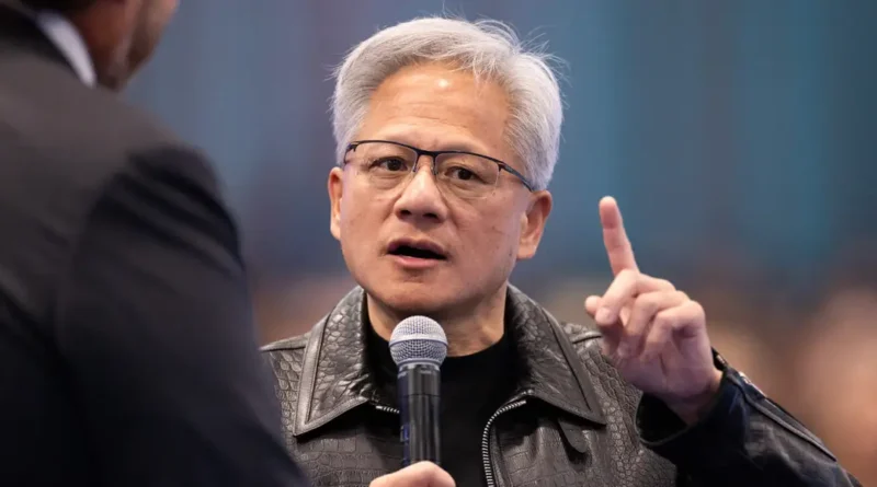 Nvidia's Jensen Huang says AI CEOs have 'ulterior reasons' for warning about doomsday