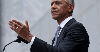Former U.S. President Barack Obama speaks during the dedication ceremony for the opening of the Barack Obama Presidential Center in John Lewis Plaza on June 18, 2026 in Chicago, Illinois.