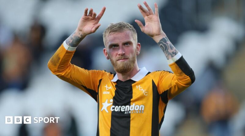 Hull City forward Oli McBurnie