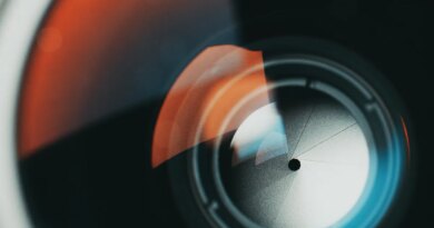 Photographic aperture camera lens