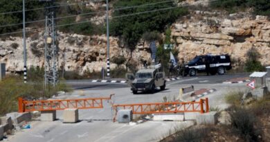 Palestinian gunman shoots dead Israeli in the West Bank, soldiers kill motorist