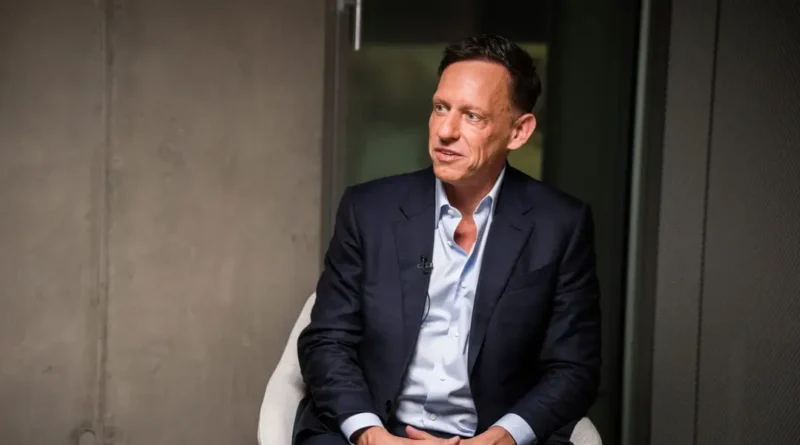 Peter Thiel says America's anti-AI backlash is a self-inflicted wound