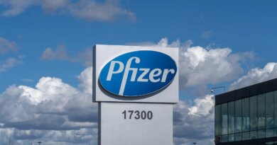 Pfizer Canada head office in Kirkland, Quebec, Canada.