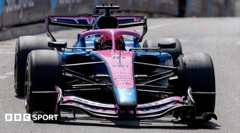 Pierre Gasly's Alpine approaches the hairpin during the 2026 Monaco Grand Prix