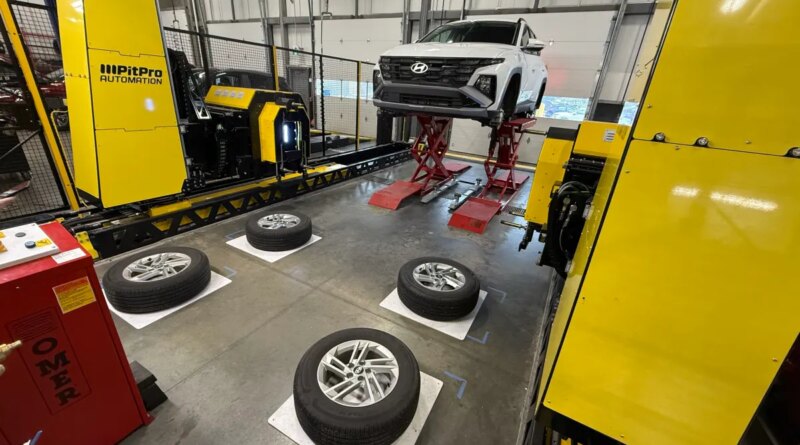 PitPro's first tire-changing robot goes live in Canada | TechCrunch