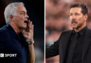 The last Madrid derby between Mourinho and  Simeone came in the 2013 Copa del Rey final, when Atletico Madrid beat Real Madrid 2-1 after extra time