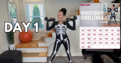 Rocktober Challenge Day 1: Posterior Chain Sculpt