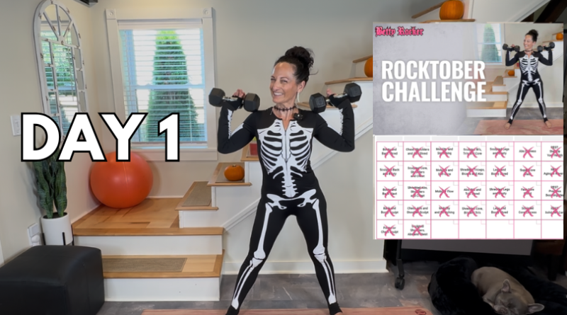 Rocktober Challenge Day 1: Posterior Chain Sculpt