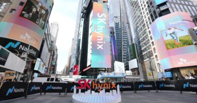 SK Hynix signage