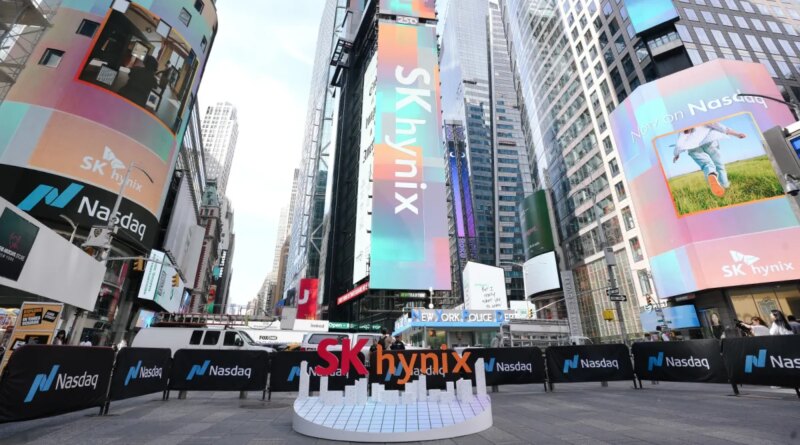 SK Hynix signage