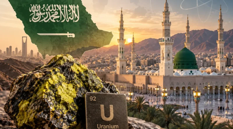 Saudi Arabia Finds 110M Tons of Uranium in Madinah Al-Munawwarah