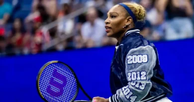 Serena Williams says her first training-day meal comes later than people might expect