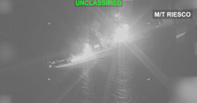 Several merchant vessels hit by disabling fire in Gulf and Gulf of Oman