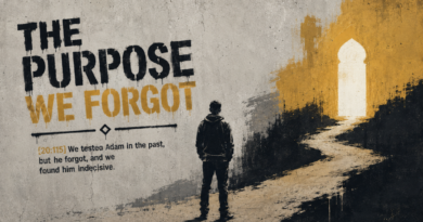 The Purpose We Forgot