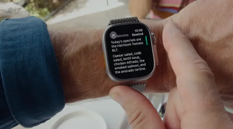 The new Apple Watch can listen in on your conversations and take notes. That makes me feel weird.