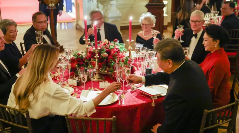 The who's who in tech and business showed up for Trump's dinner with China's leader at the White House