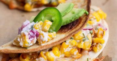 These Crispy Baked Tacos Have Street Corn Inside
