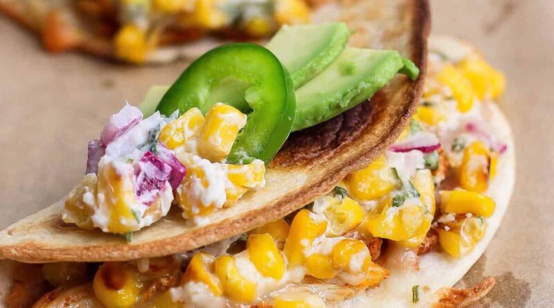 These Crispy Baked Tacos Have Street Corn Inside