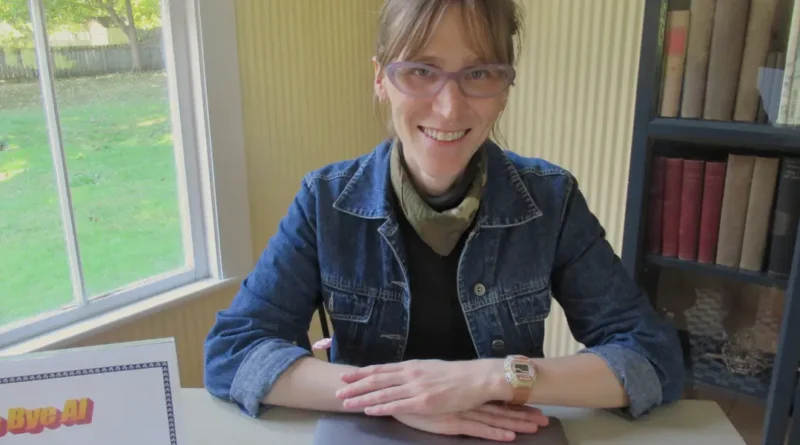 This small town librarian offers a 'Bye, Bye AI' class to take AI off your phone. Now everyone wants in.