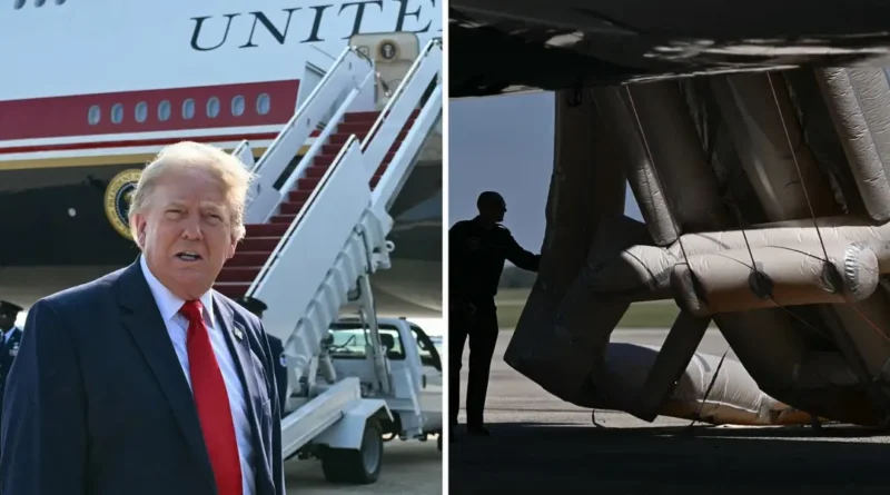 Trump's new Air Force One has faced security concerns and operational mishaps. See the full timeline.