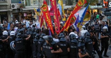 Turkish authorities detain at least 150 at protest over LGBTQ+ arrests