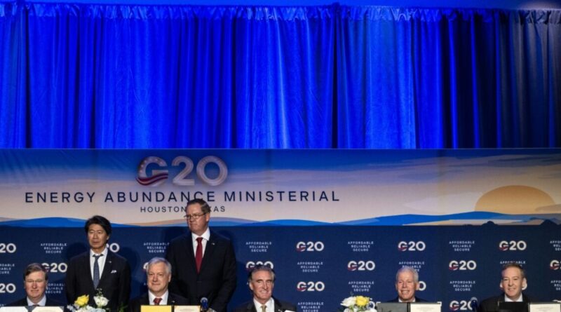 US touts its power, avoids Iran war at G20 Energy meeting