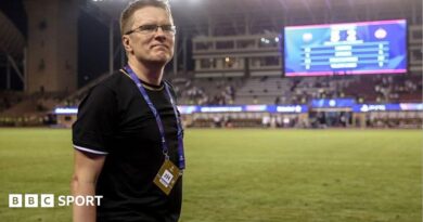 Valdas Dambrauskas looks on after leading Sabah into the Champions League
