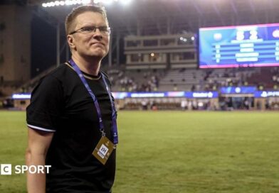 Valdas Dambrauskas looks on after leading Sabah into the Champions League