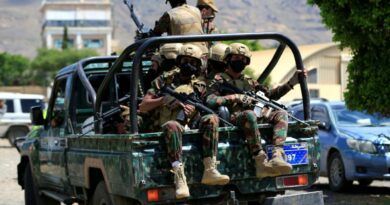Yemen government forces say hit Houthis in Red Sea city