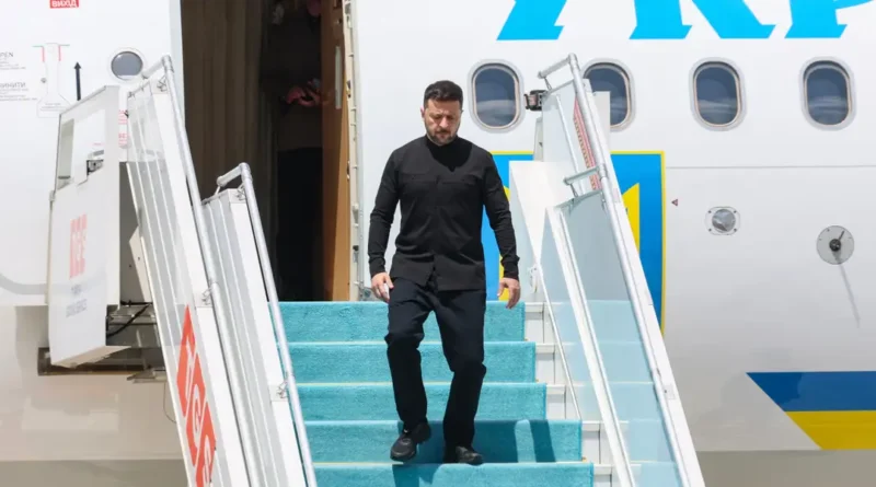 Zelenskyy's plane was 'almost hit' by a Russian drone over Moldovan airspace, NATO member says