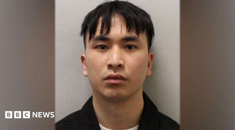 Police custody image of Zhenhao Zou