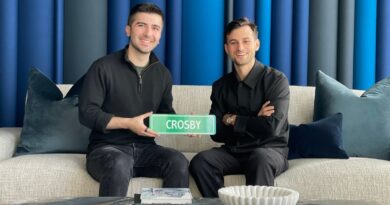 Crosby co-founders John Sarihan (left) and Ryan Daniels (right).