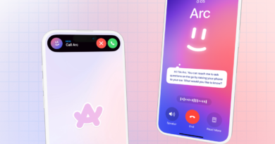 The Browser Company render of Call Arc feature