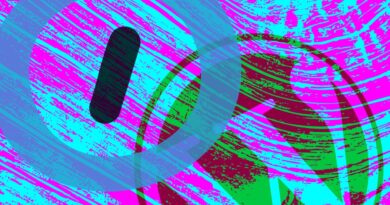 WordPress and Automattic logos with abstract background