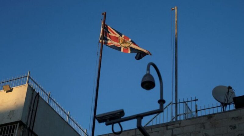 Britain removes East Jerusalem consulate signage as Israeli shutdown order expires Britain removes East Jerusalem consulate signage as Israeli shutdown order expires