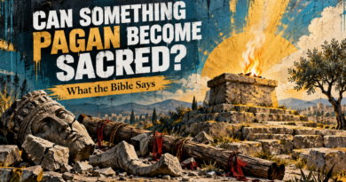 Can Something Pagan Become Sacred? The Bible’s Answer to a Common Argument Against Islam