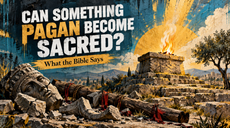 Can Something Pagan Become Sacred? The Bible’s Answer to a Common Argument Against Islam