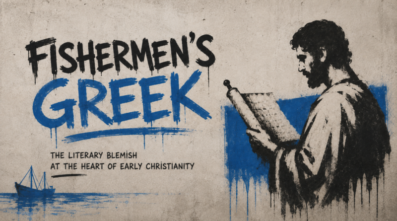 Fishermen’s Greek: The Literary Blemish at the Heart of Early Christianity