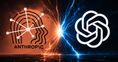 Anthropic and OpenAI logos