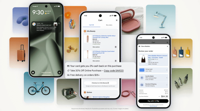 Google’s Universal Cart shopping tool launches in the US | TechCrunch