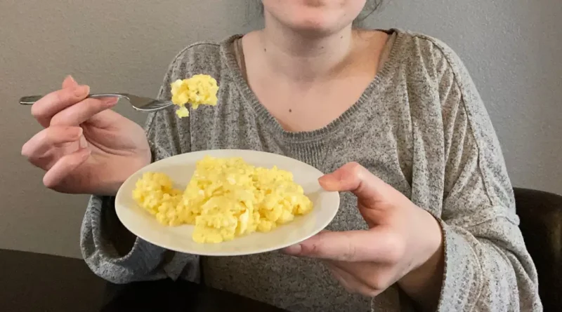I tried Bobby Flay's trick for perfect scrambled eggs, but found a cheaper way to get similar results