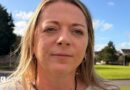 I was told I had depression for 14 years until I got sectioned – it was bipolar Close-up portrait of a woman with a nose ring and hoop earrings standing outdoors on a sunny day, with a grassy area, trees and houses blurred in the background.